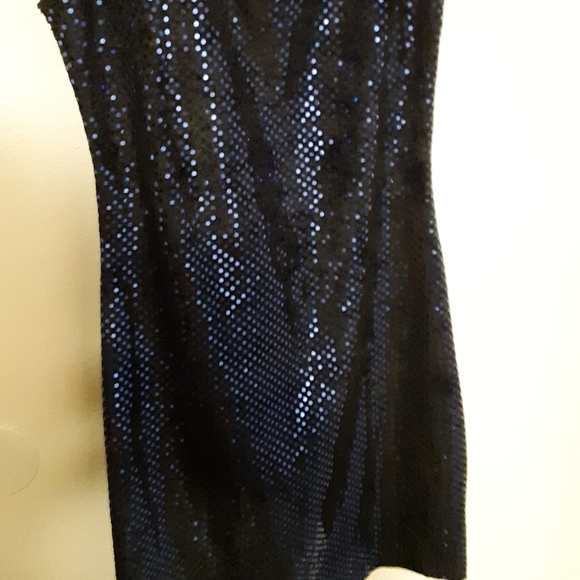 Juniors short blue dress - Picture 3 of 6